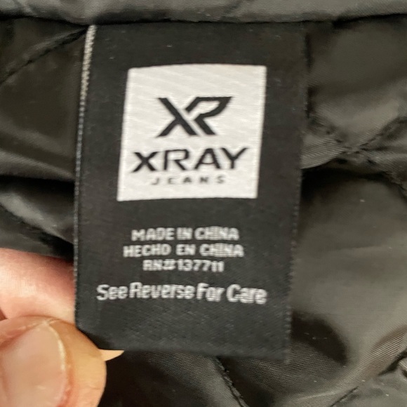 Xray nylon blk lined jacket - Picture 3 of 6